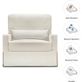 Crawford Pillowback Chair & A Half Comfort Swivel Glider