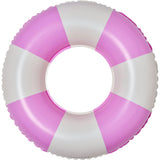 Mini Tube Pool Ring: Zest Magenta Stripe
