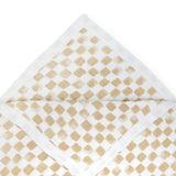 Cotton Muslin Quilted Throw - Adobe Checker