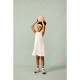 Sleeveless Play Polo Dress in Pastel Trim