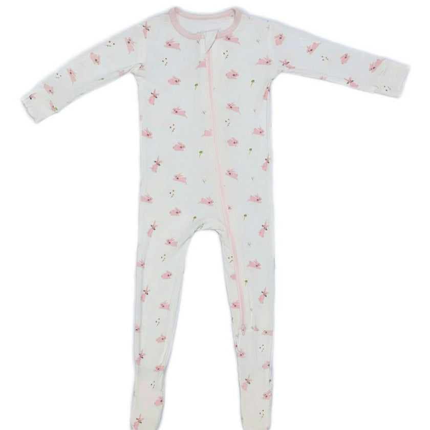 Bunny Zippered Footie