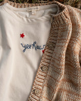 Embroidered Top in Yeehaw