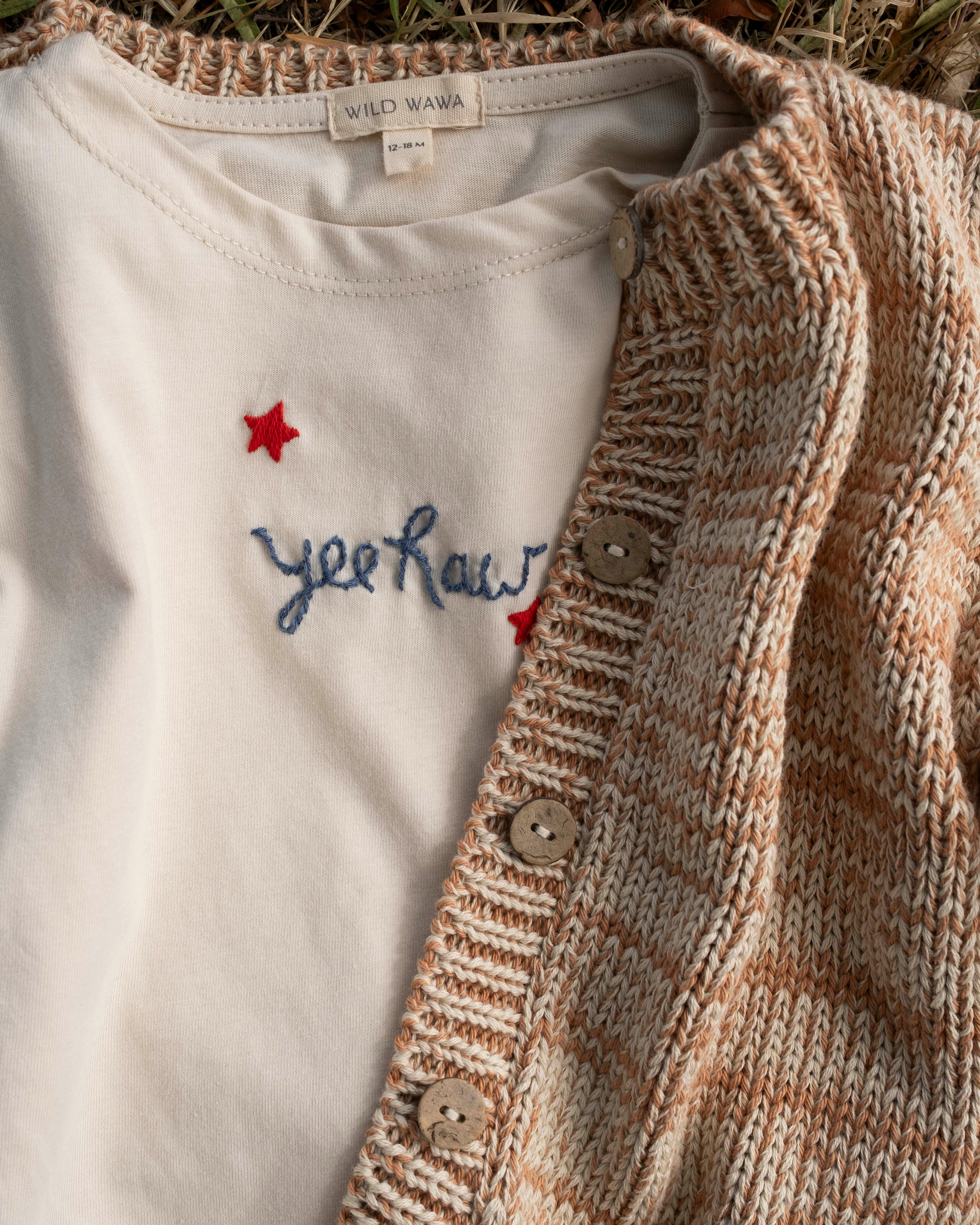 Embroidered Top in Yeehaw