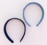 DENIM CHARMED FARMERS MARKET HEADBAND