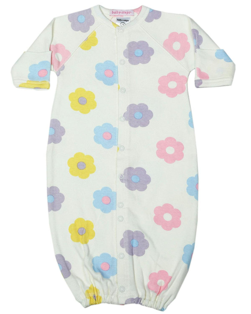 Baby Converter Gown - Spring Daisy