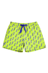 Dylan Boys Lightning Bolt Print Board Shorts