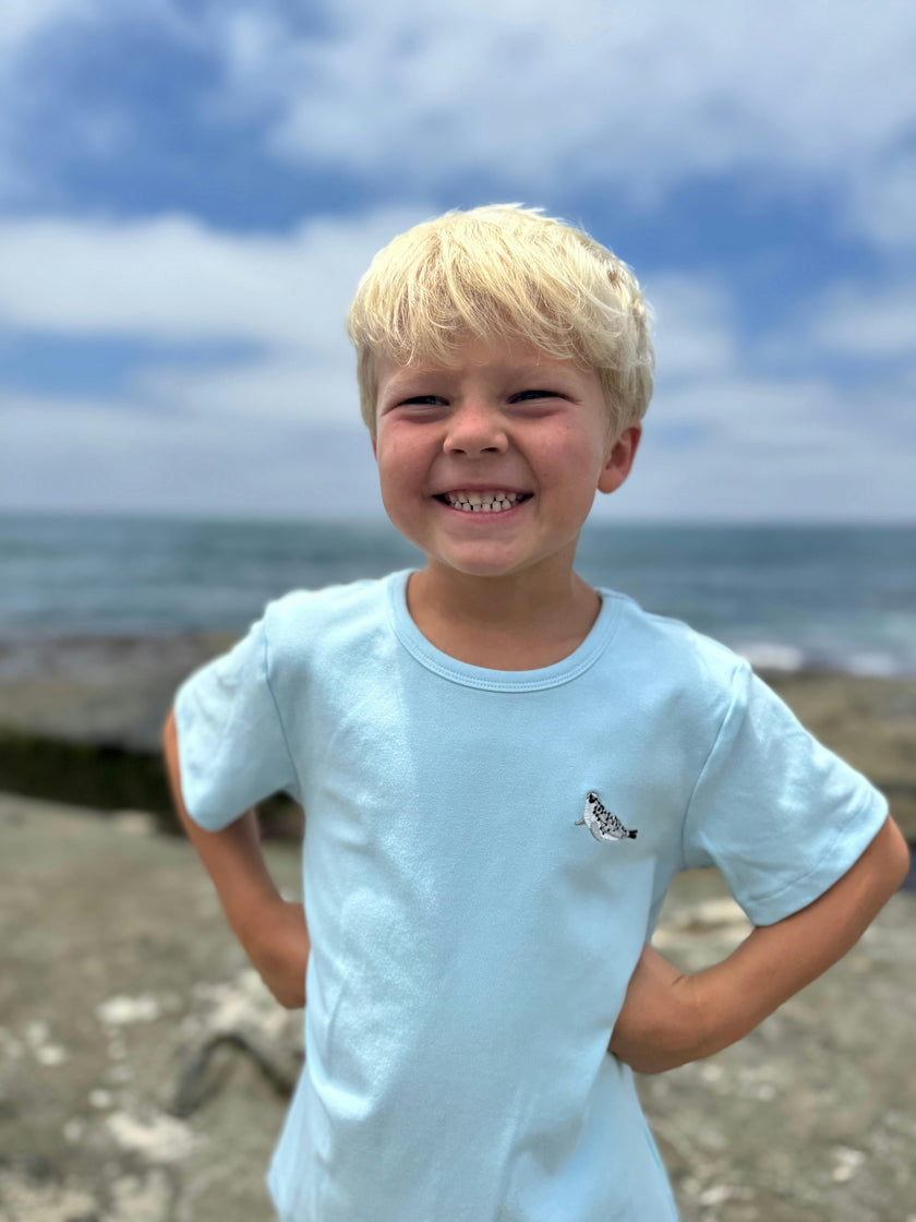 MARINE BLUE SEAL Embroidered Tee