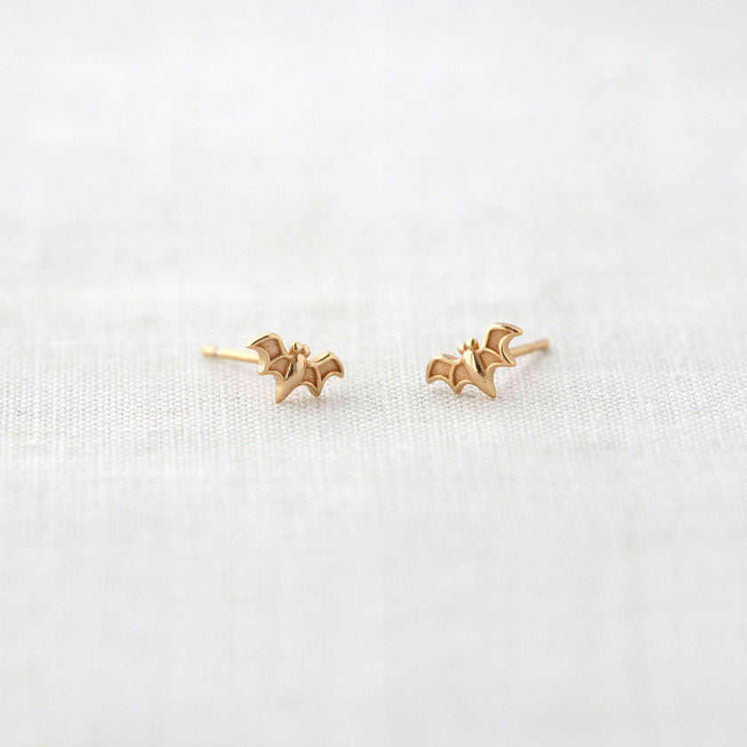 Bat Stud Earrings