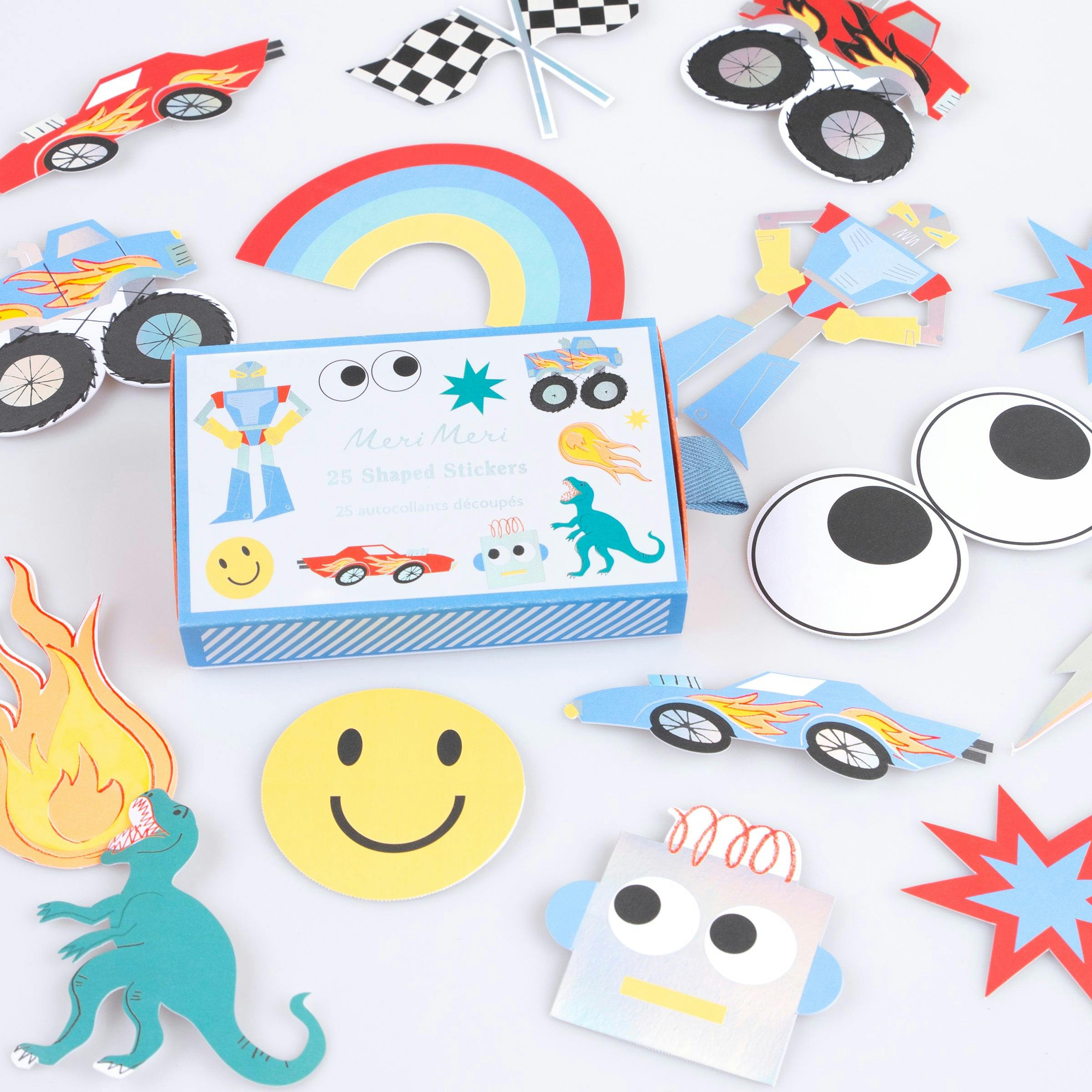 Toybox Icon Shaped Stickers