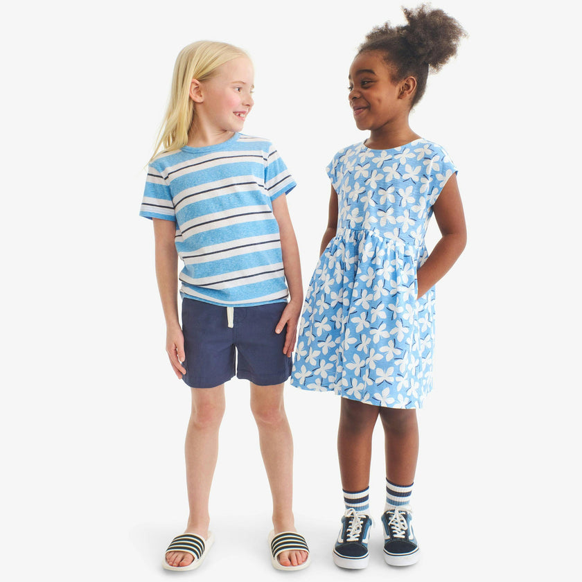 Clearance kids backyard dress in butterflies