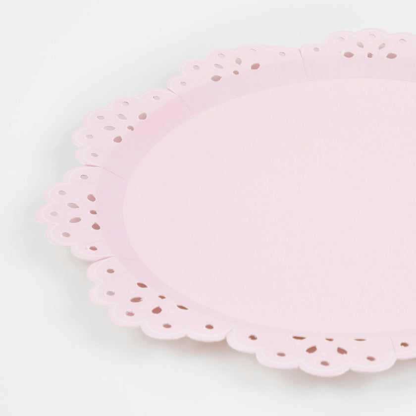 Broderie Anglaise Lace Multi Side Plates