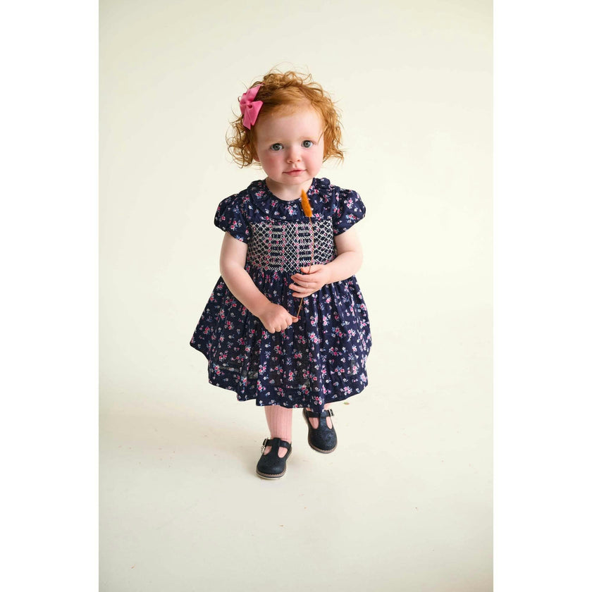 Smocked Baby Dress Indie
