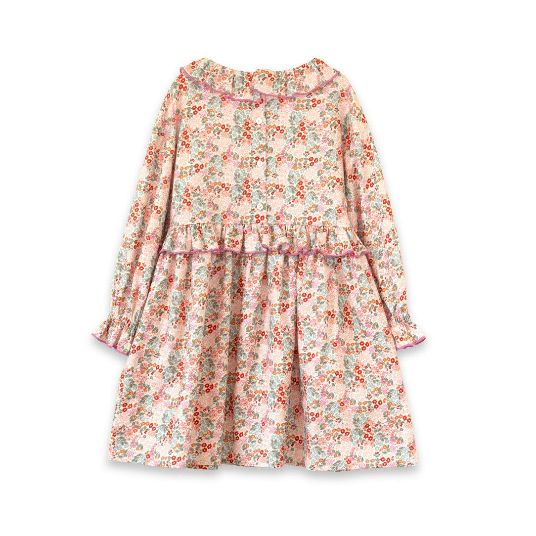 Chloe Ruffle Collar Dress | Pixie Blooms