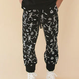Glow In The Dark Silly Skelly Halloween Jogger