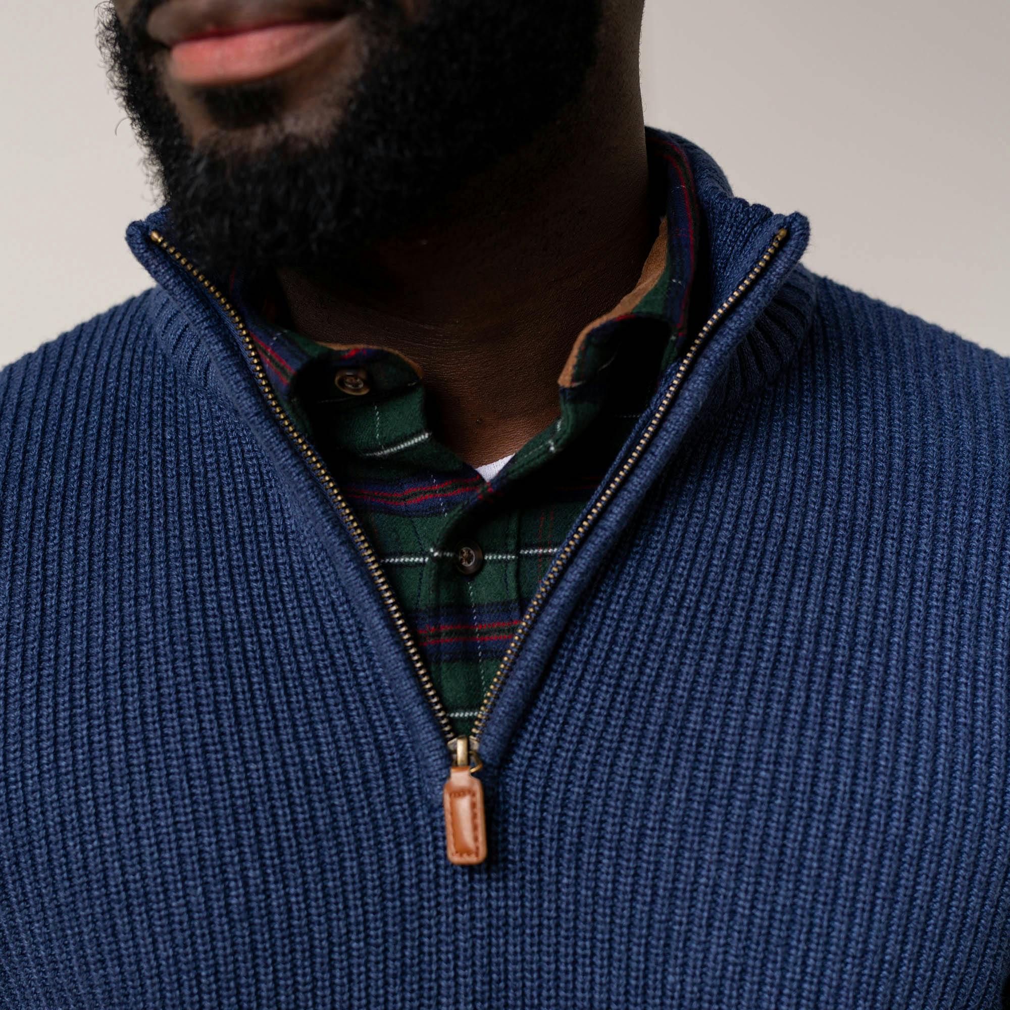 Organic Half Zip Pullover