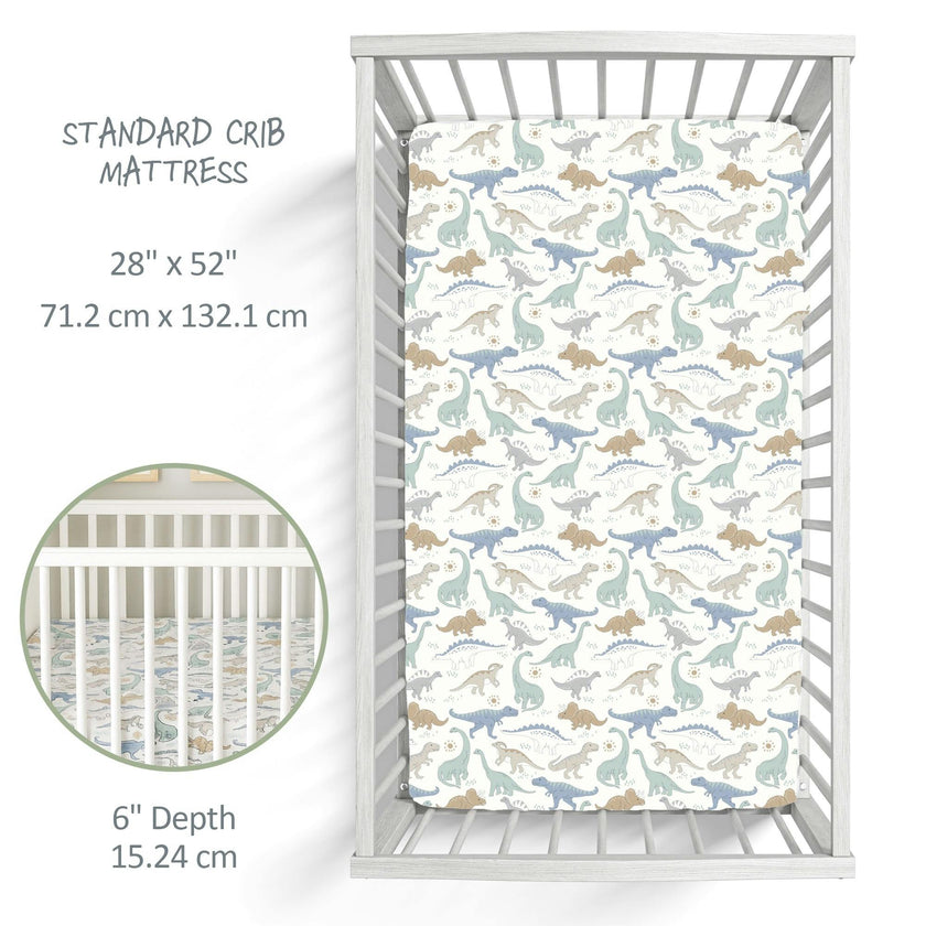 FRANKIE Fitted Crib Sheet