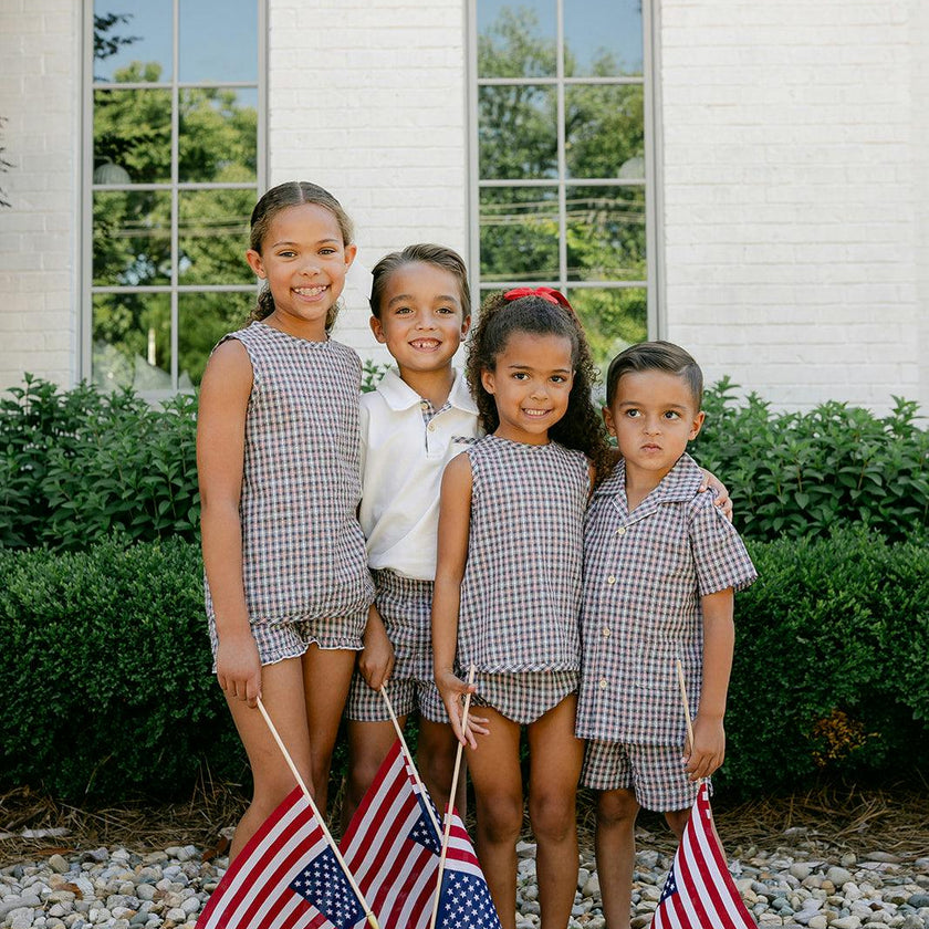 Elizabeth Set - Americana Plaid