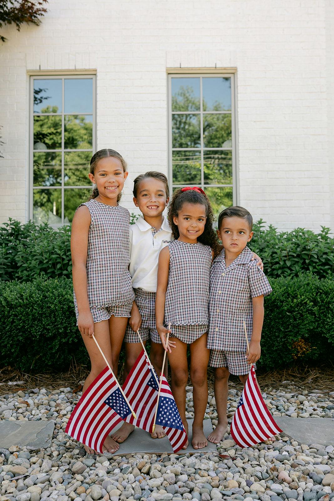 Elizabeth Set - Americana Plaid