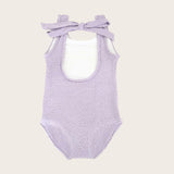 Terry Lavender Floral One Piece Tank