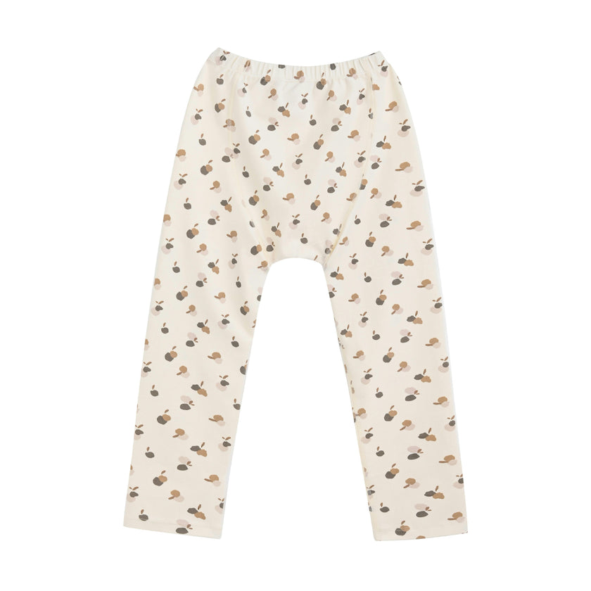 Cream Acorn Cotton Pajama Set