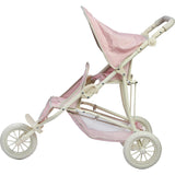 Olivia's Little World Two Doll Jogging-Style Stroller