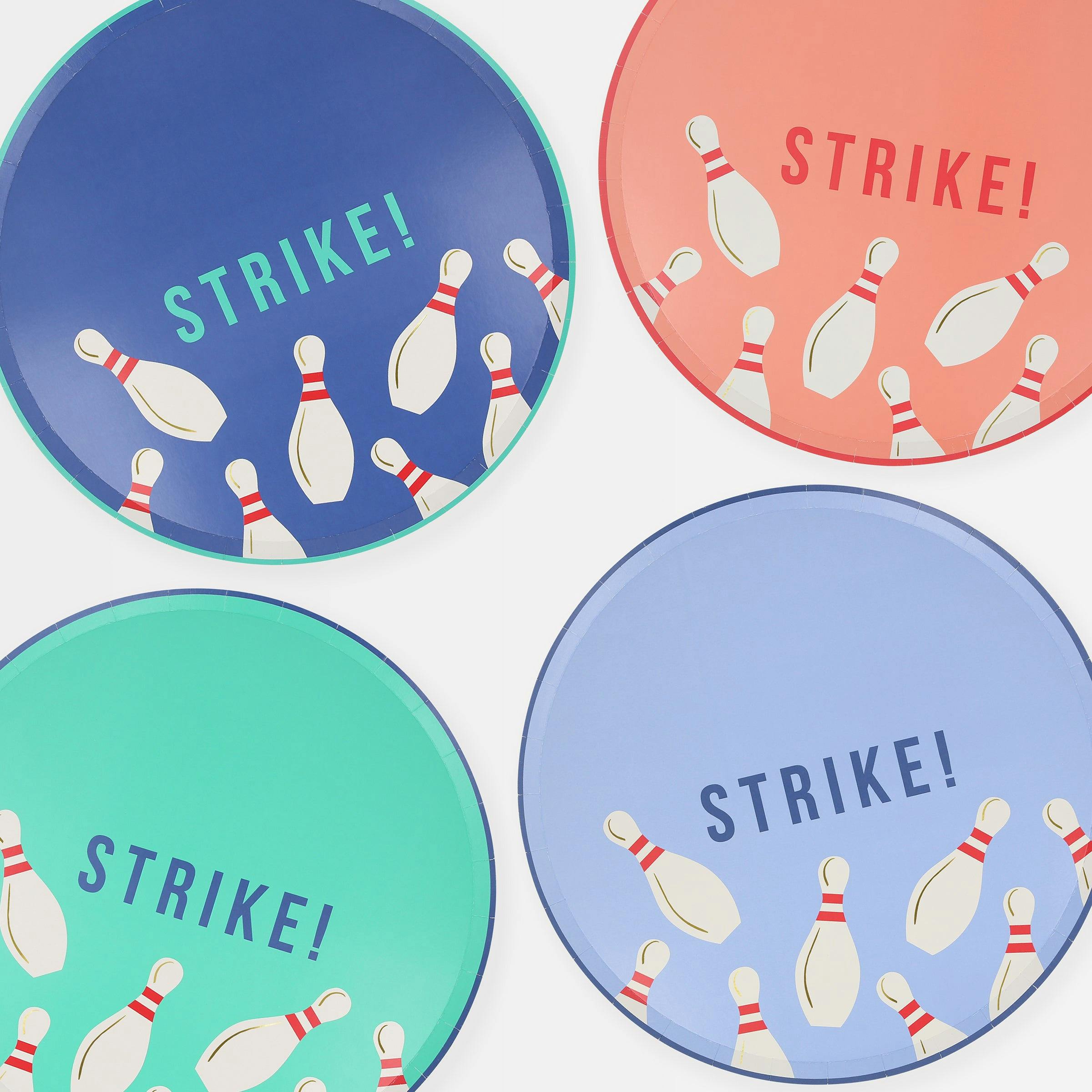 Bowling Dinner Plates