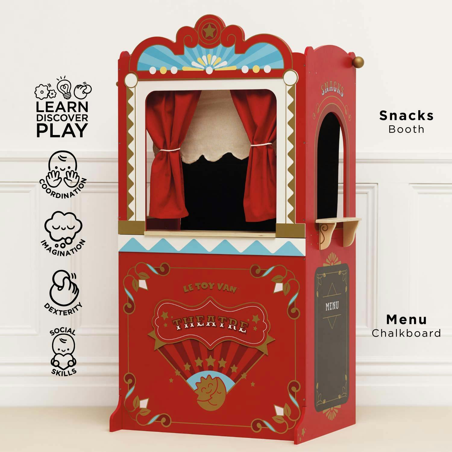 Retro Toy Puppet Theatre