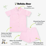 Blush Pink Bamboo Women's Pajama Short Set