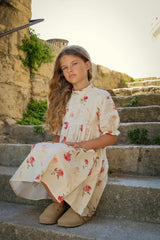 Madeleine Dress- Rose Garden Toile