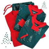 Matching Family Jammies Christmas Pajamas - Snowball Trees