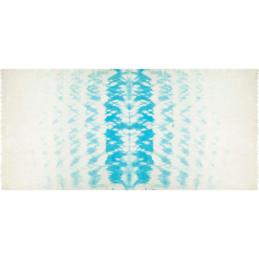 Cashmere Hand-Dip Dye Saline Pareo Scarf
