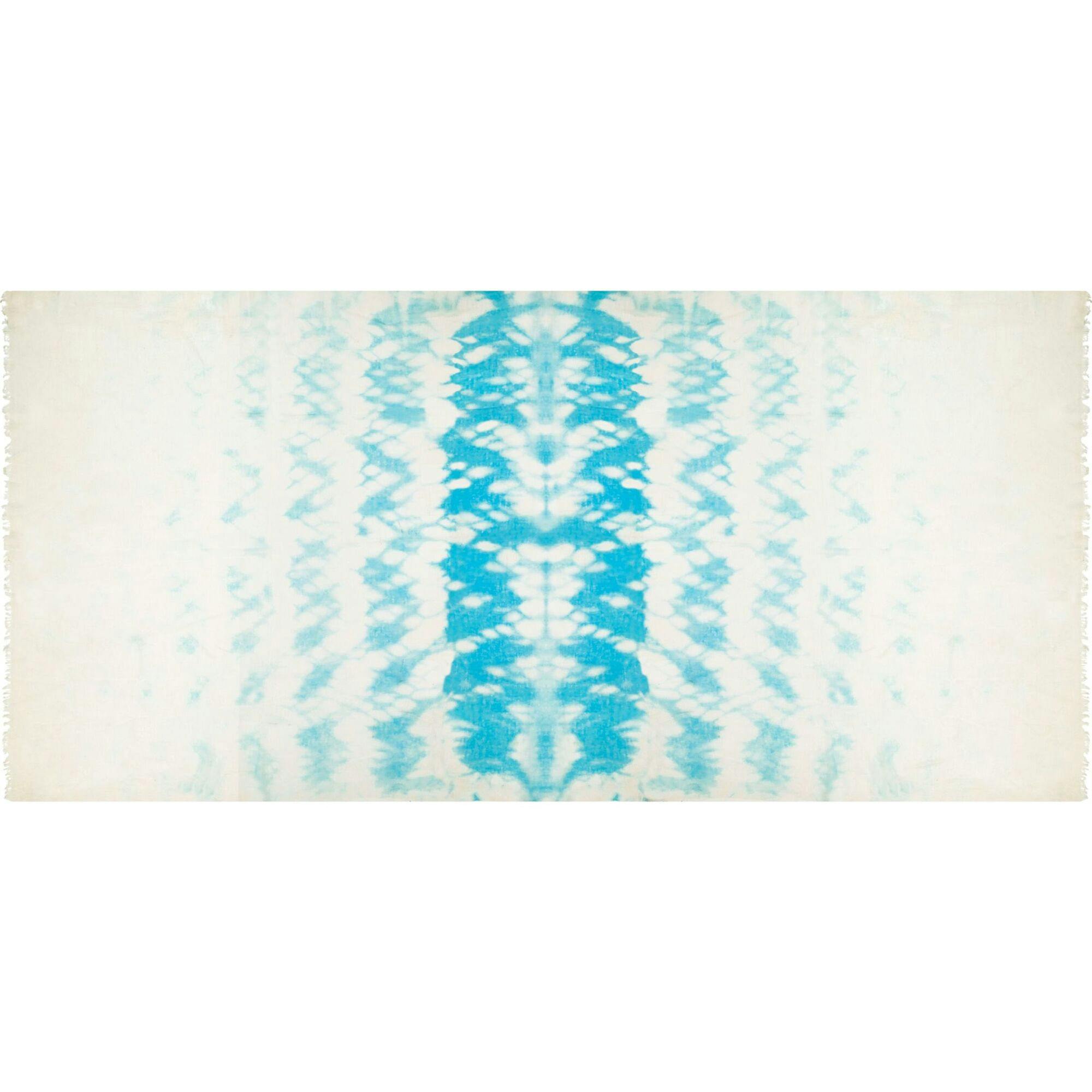 Cashmere Hand-Dip Dye Saline Pareo Scarf