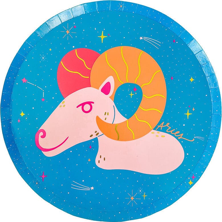 Zodiac Gemini Dinner Plates