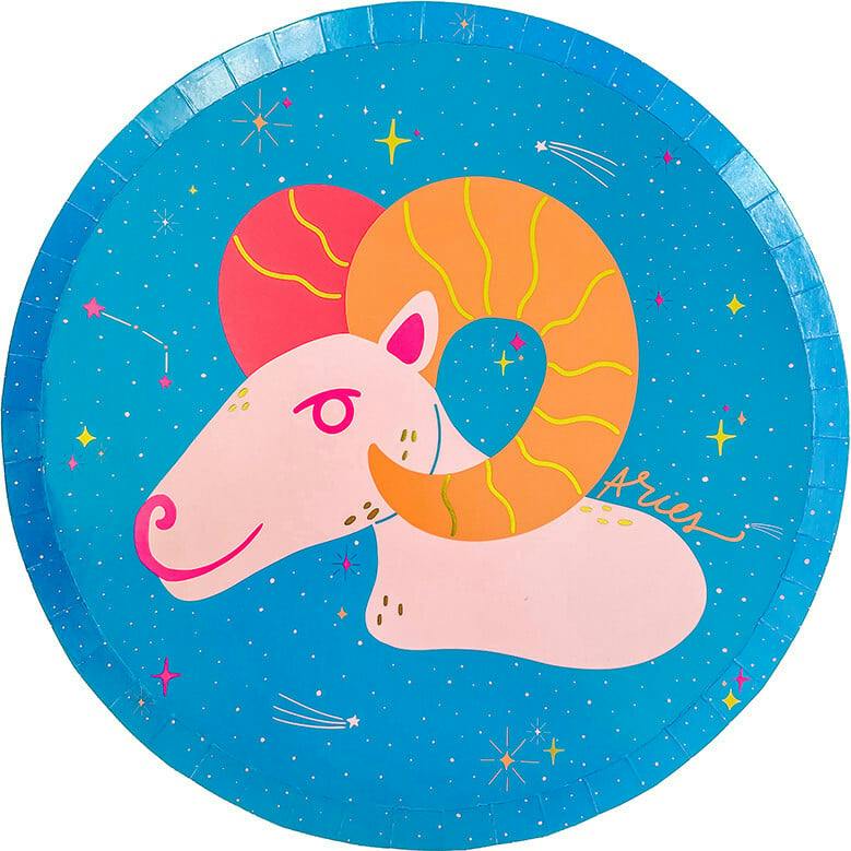 Zodiac Cancer Dinner Plates