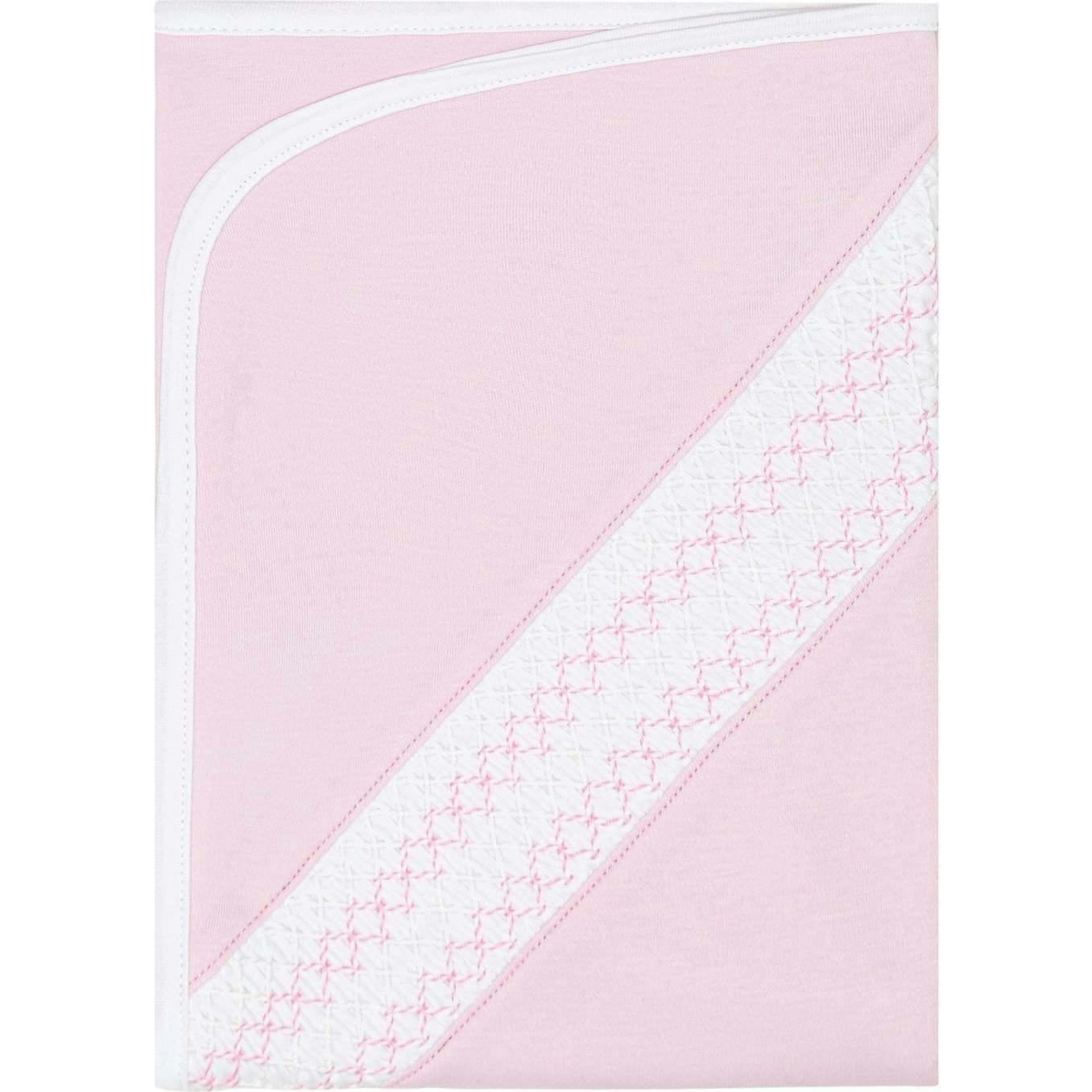 Signature Smocked Girls Receiving Blanket
