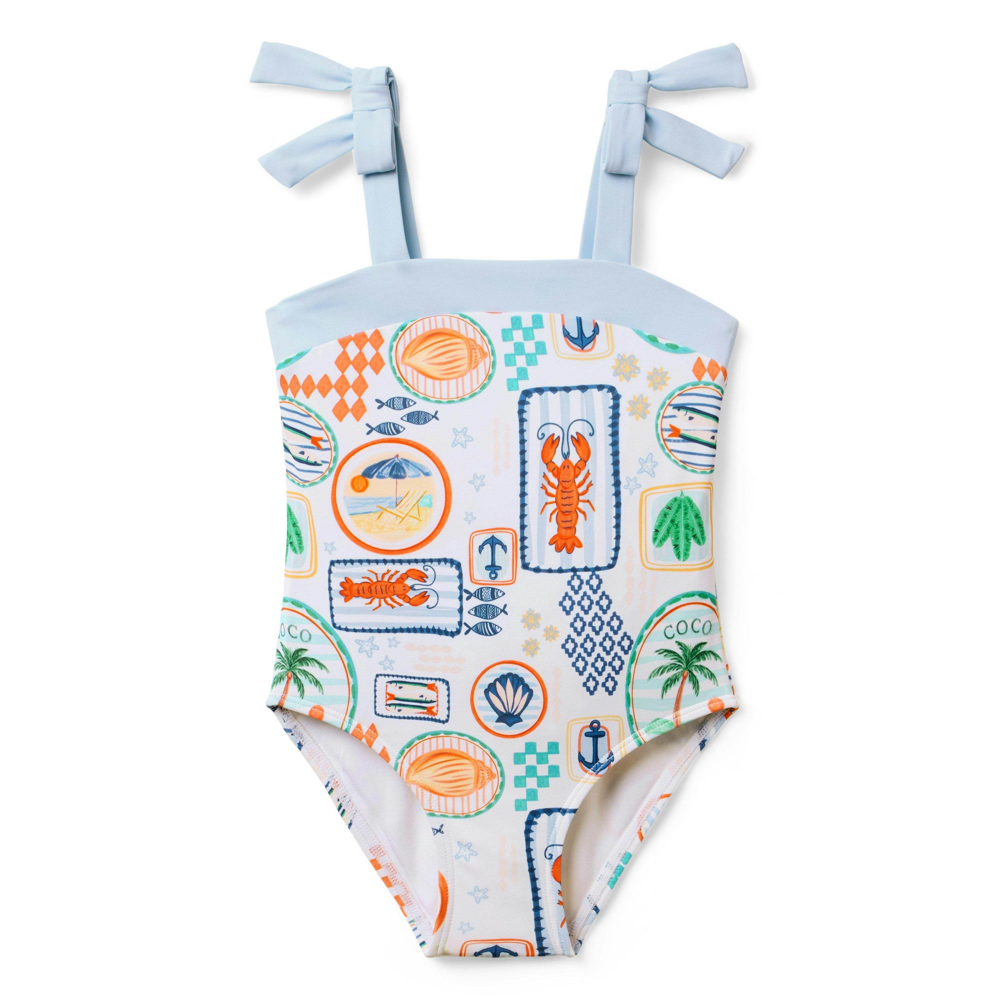 Nantucket Coast Swimsuit, multicolor