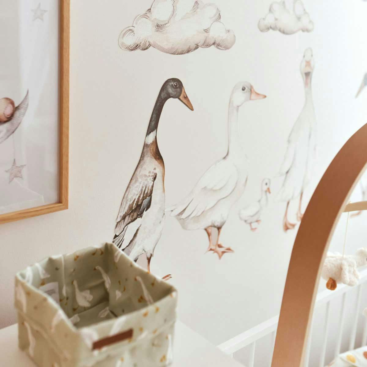 White Ducks Return To Innocence Wall Decal Set