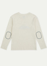 Long Sleeve Embroidered Car T-shirt