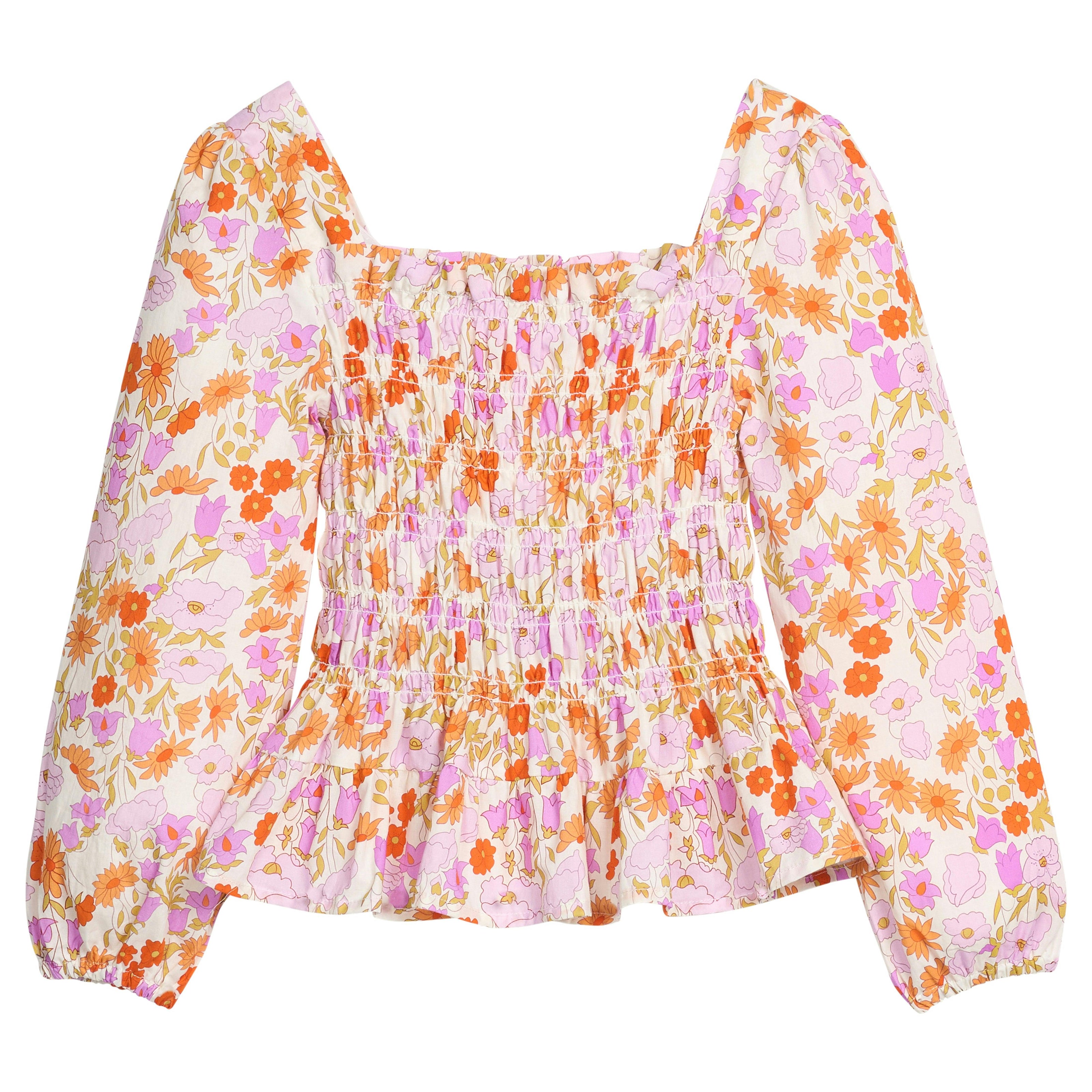 Long Sleeved India Top