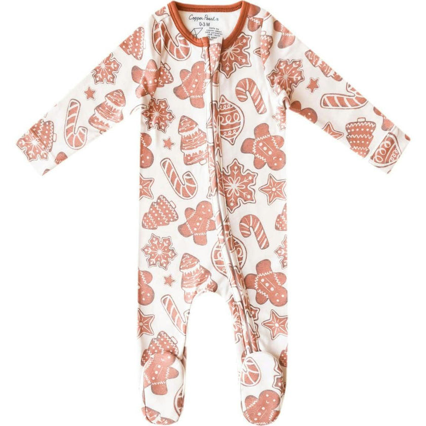 Ultra Soft Long Sleeve Zip-Up Footie Pajama, Prints