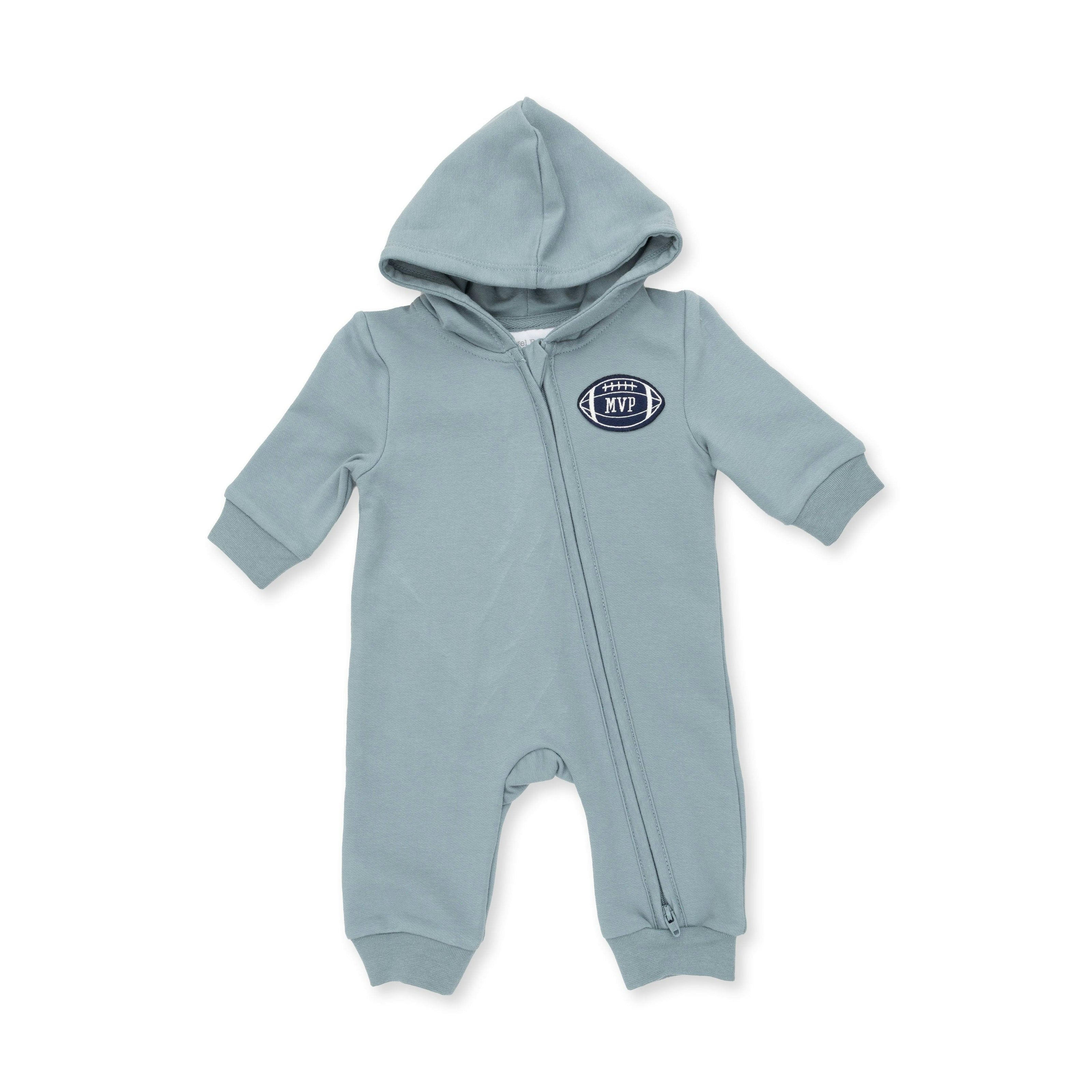 Varsity French Terry - Hooded Jumpsuit