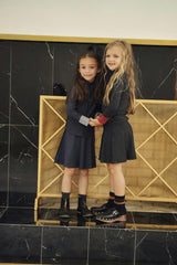 Ribbed Flare Skirt