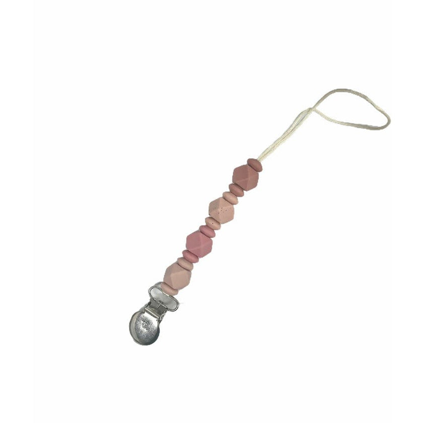 Petite Jewel Pacifier & Toy Clip