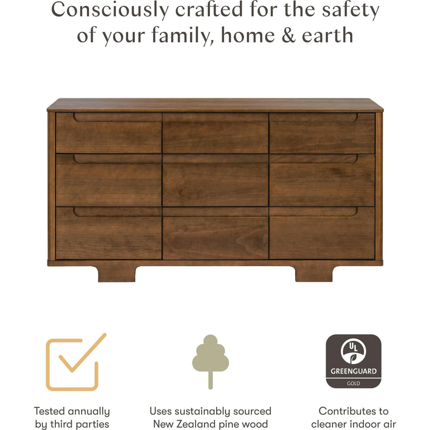 Yuzu 9-Drawer Extra Wide Assembled Dresser (66")
