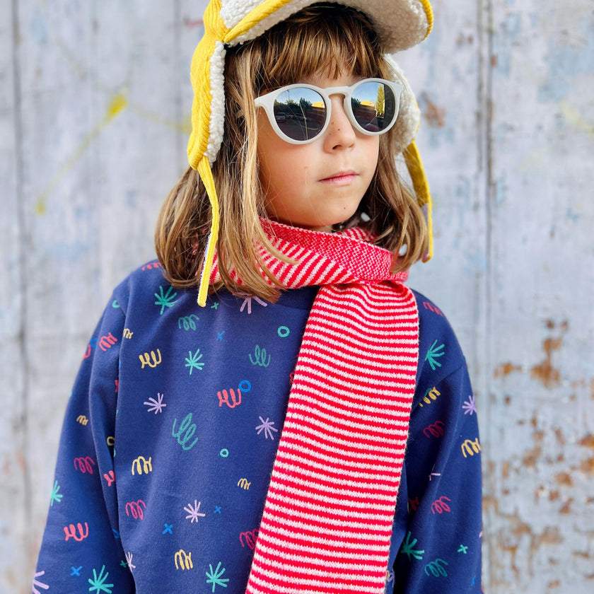 Recycled Cotton Confetti Kid Sweatshirt
