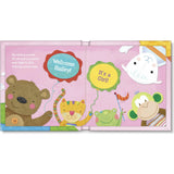 Hello World! Personalized Baby Book | Pink