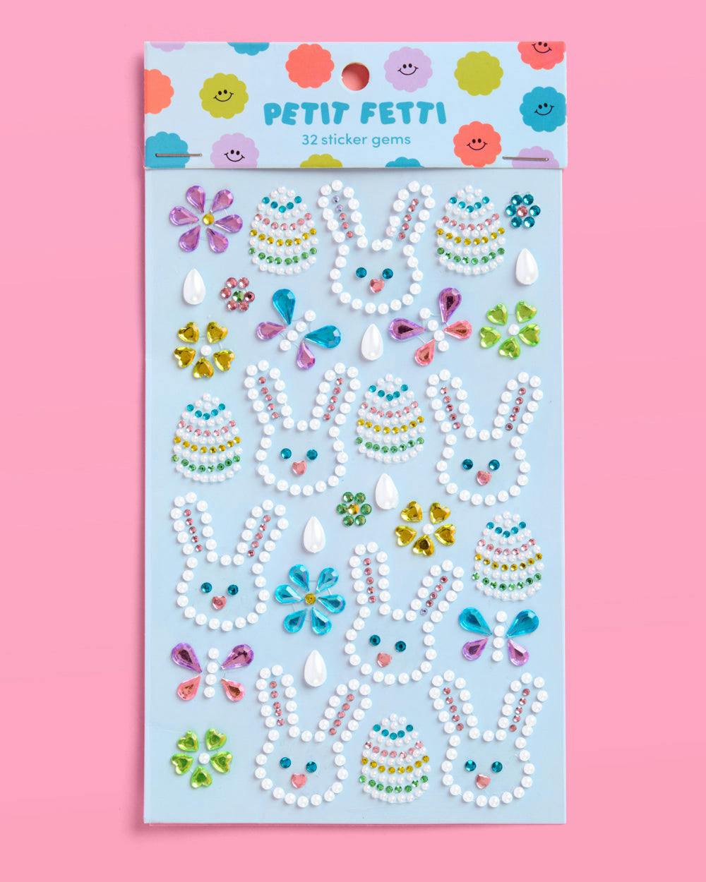 Easter Gem Set - 32 adhesive gems