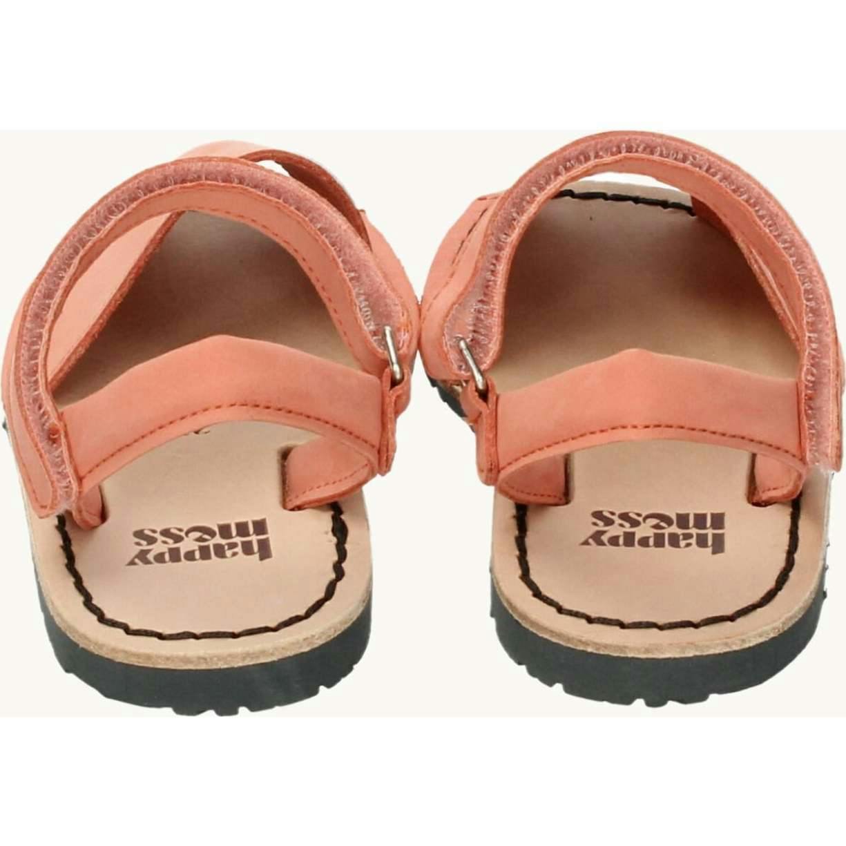 children's menorcan nubuck sandals - cinnamon