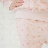 Pink Rose Flare Legging