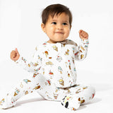 Ice Cream Bamboo Convertible Footie